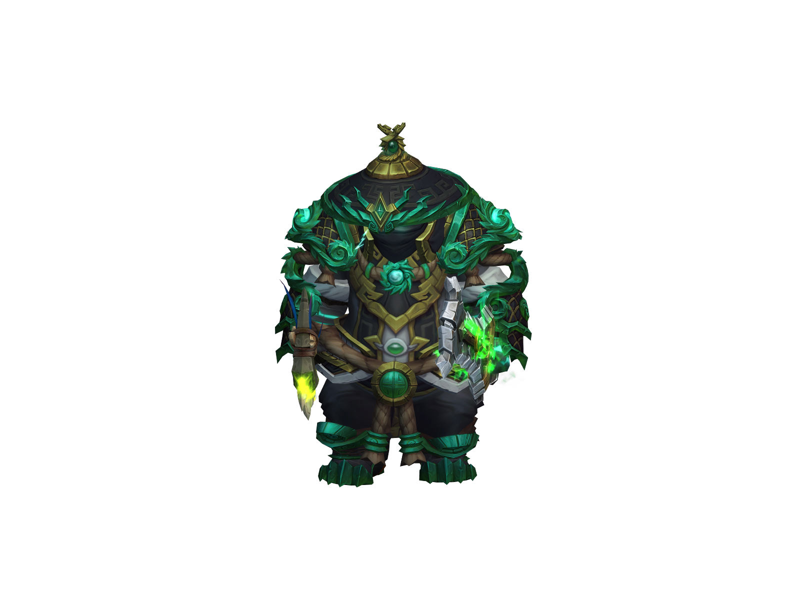 Baguazhang 3D character render