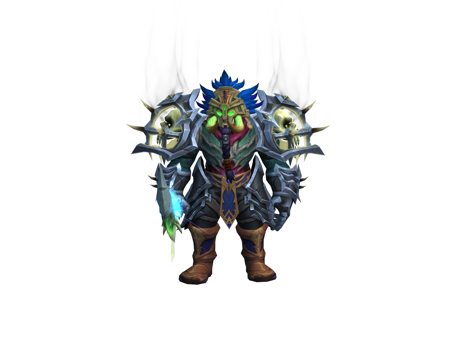 Plagueborn 3D character render