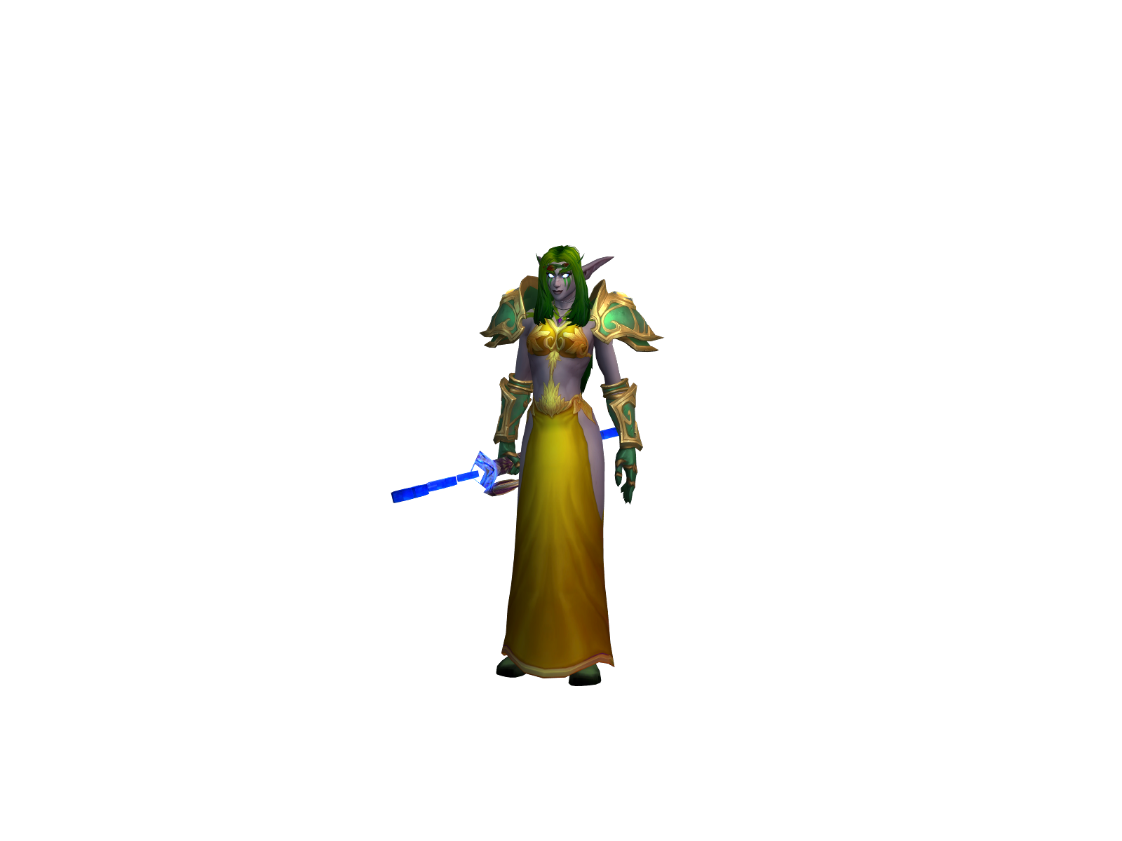 Melandel 3D character render