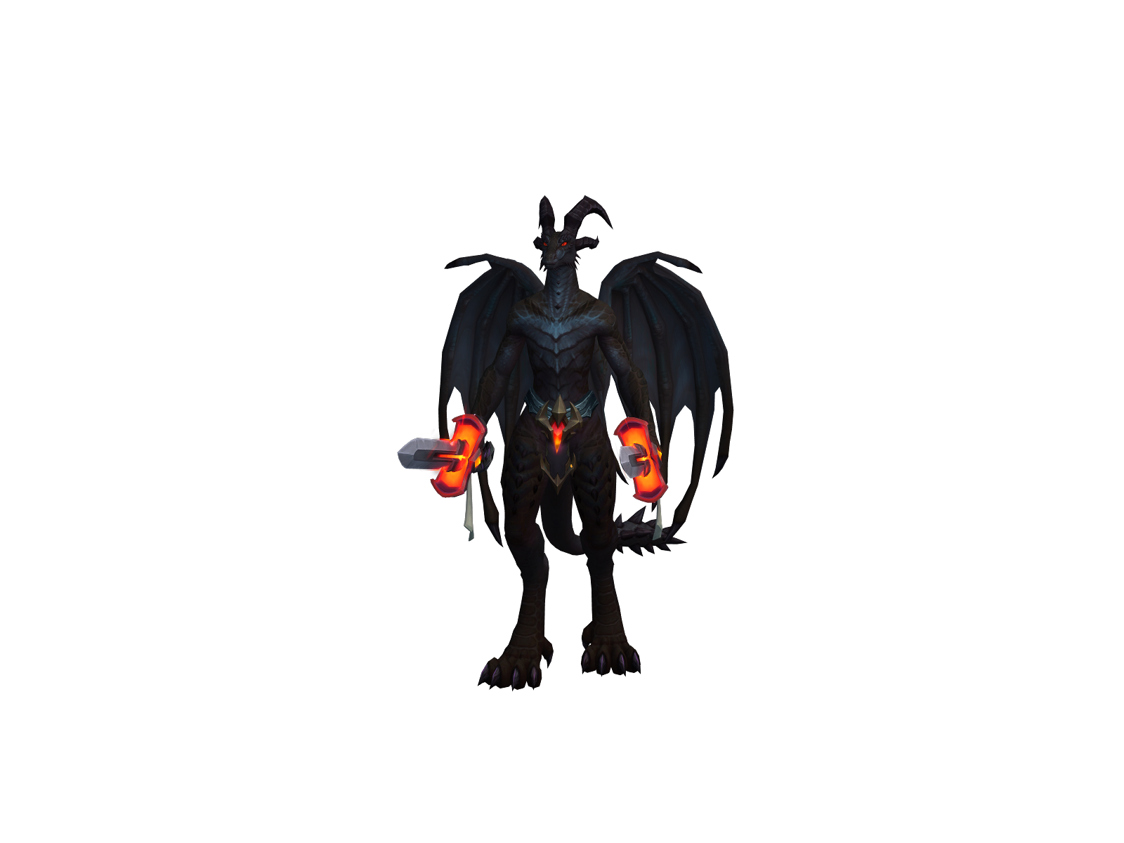 Cainess 3D character render