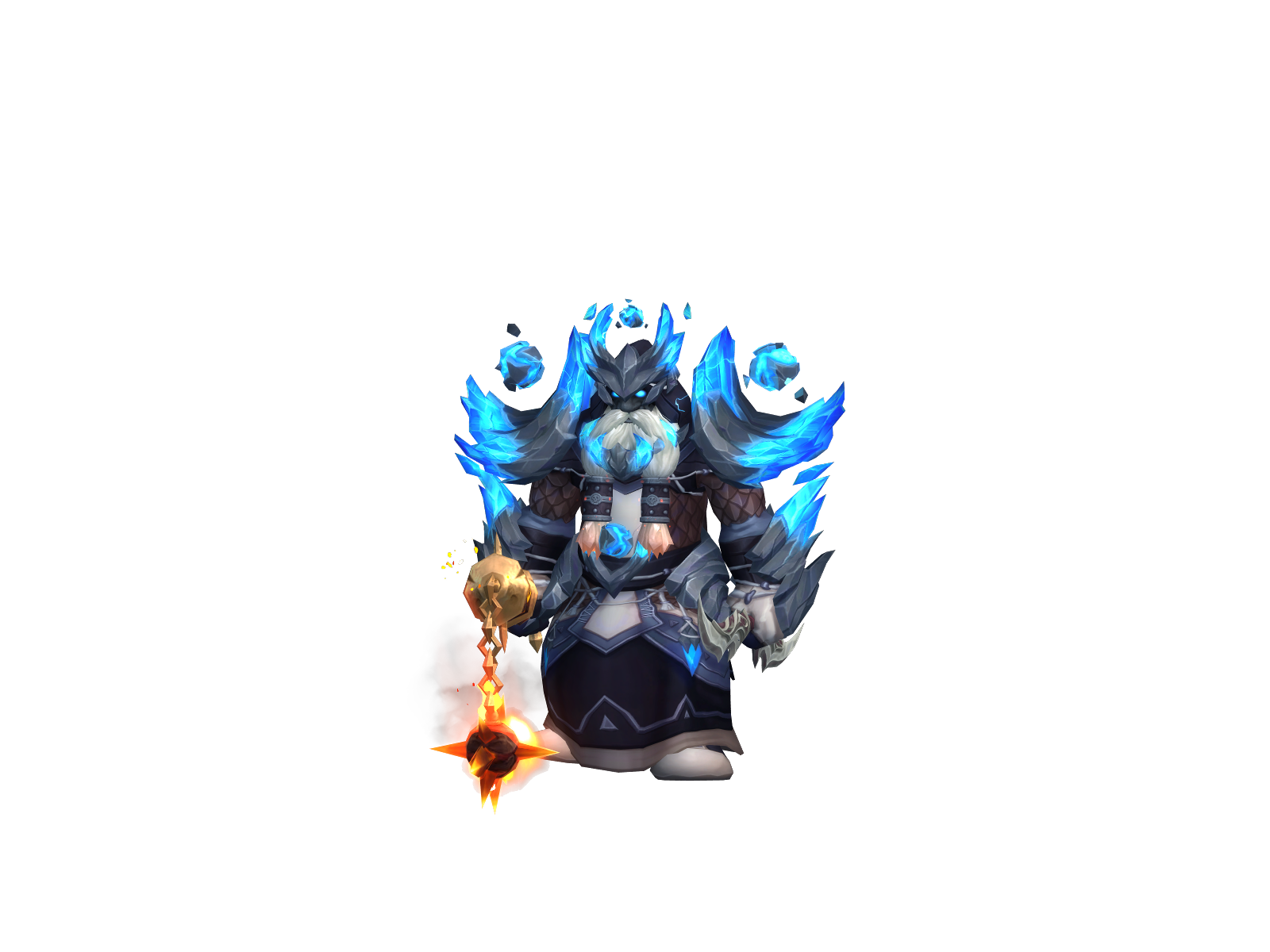 Shockballs 3D character render