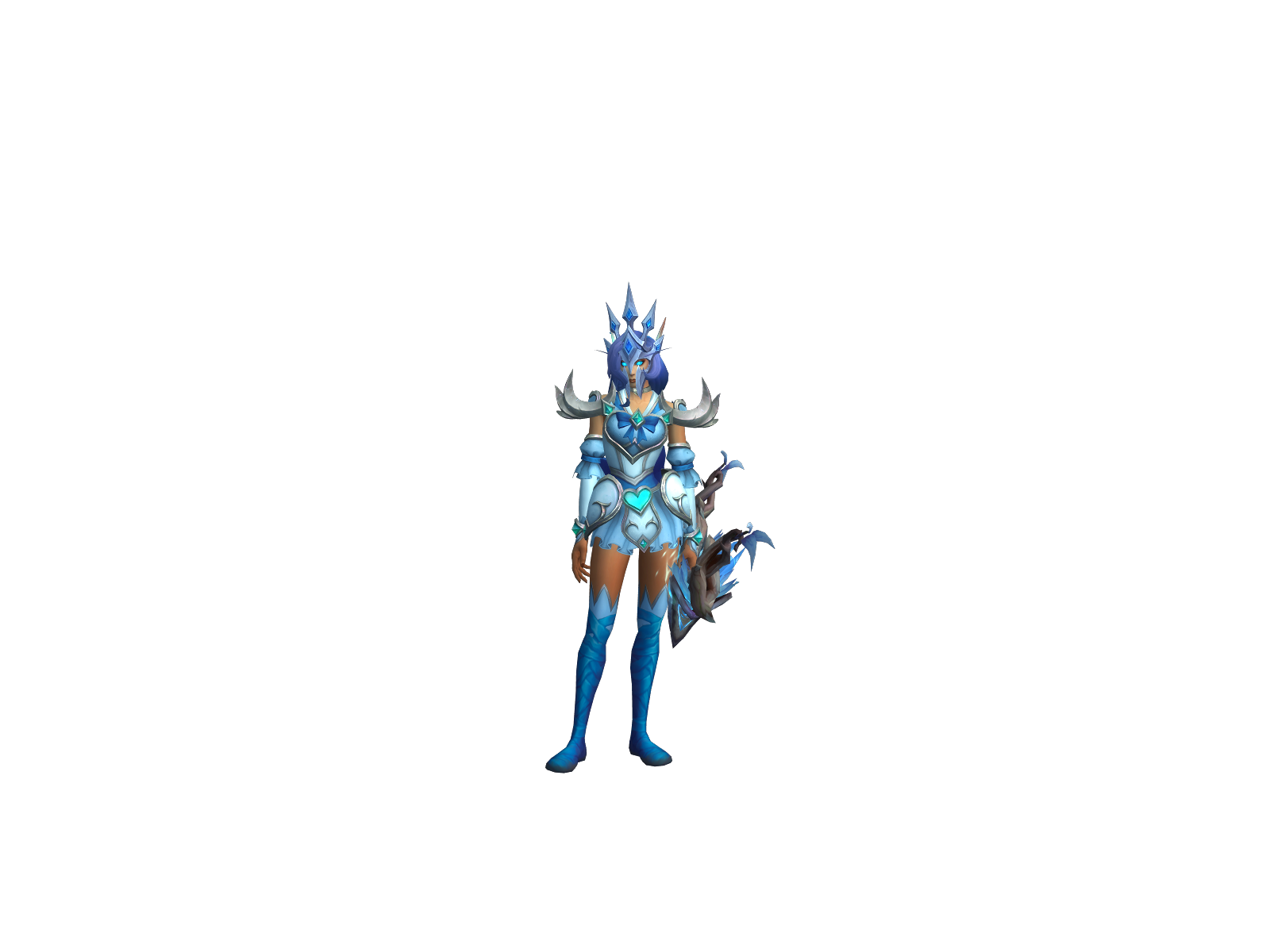Lovelorn 3D character render