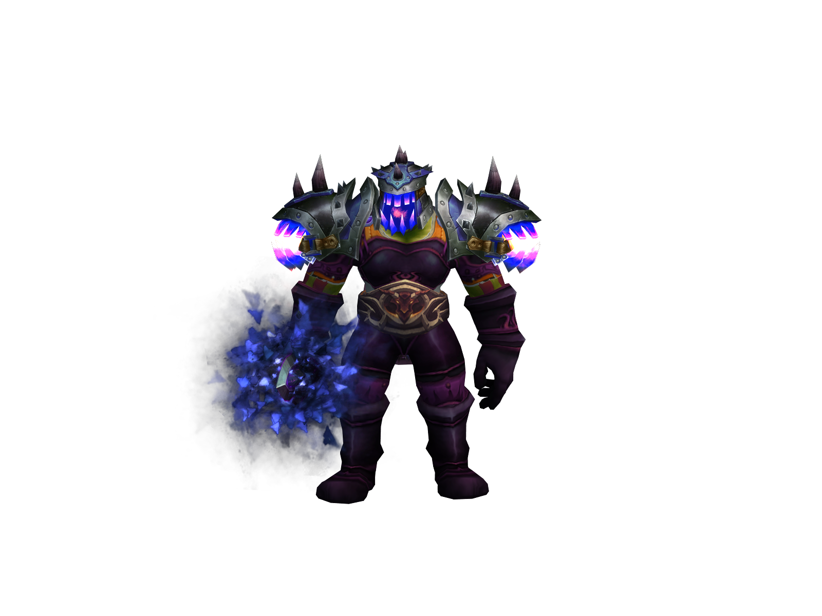 Forts 3D character render