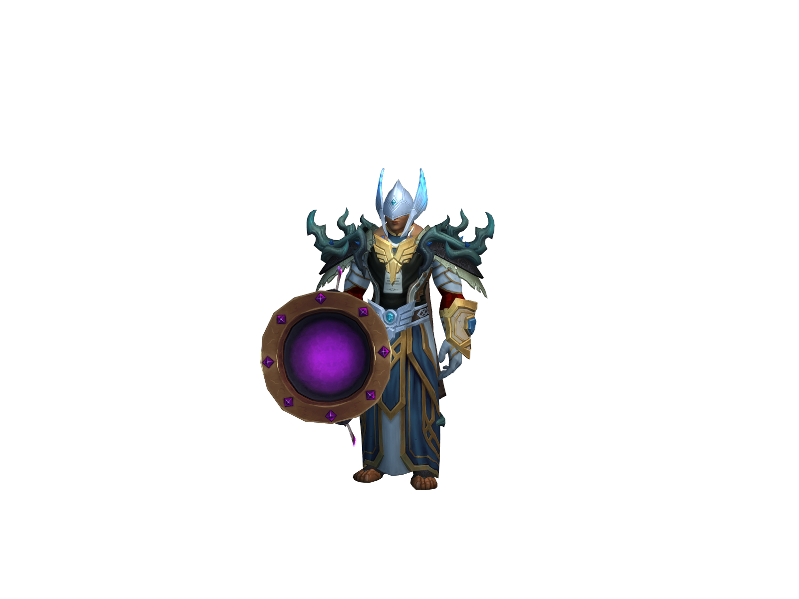 Zenzaddy 3D character render