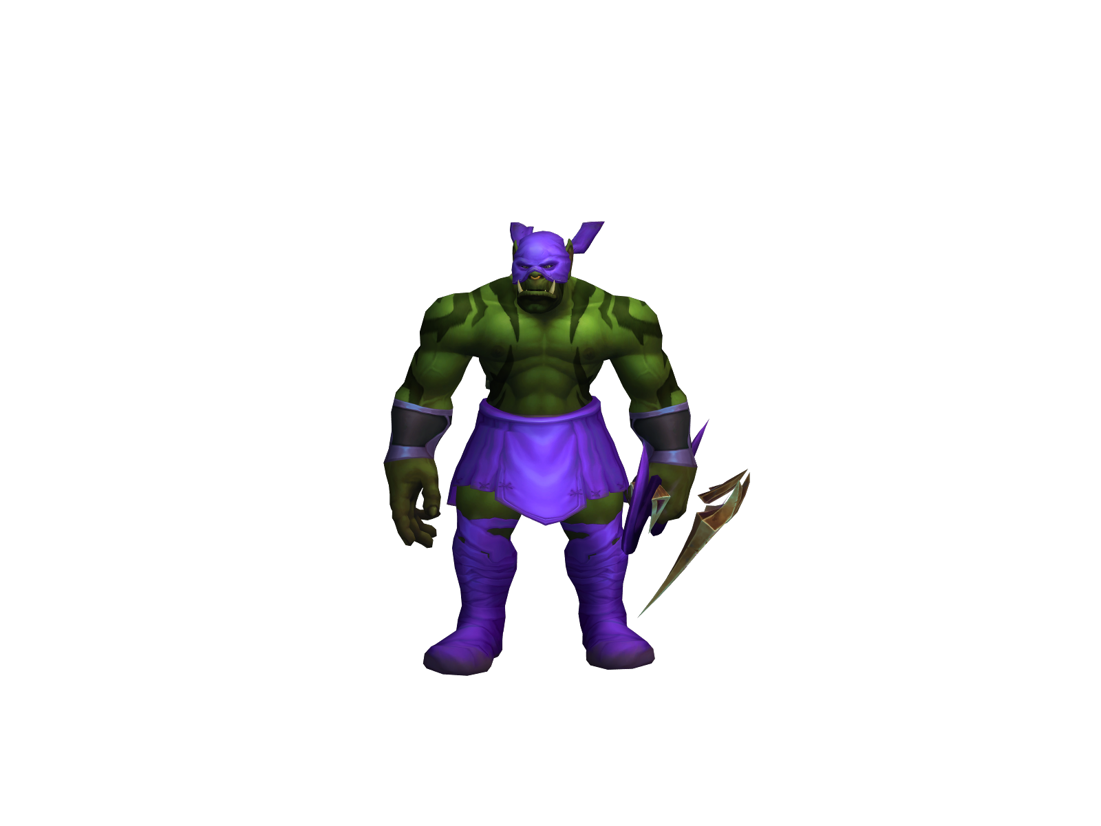 Lochiel 3D character render