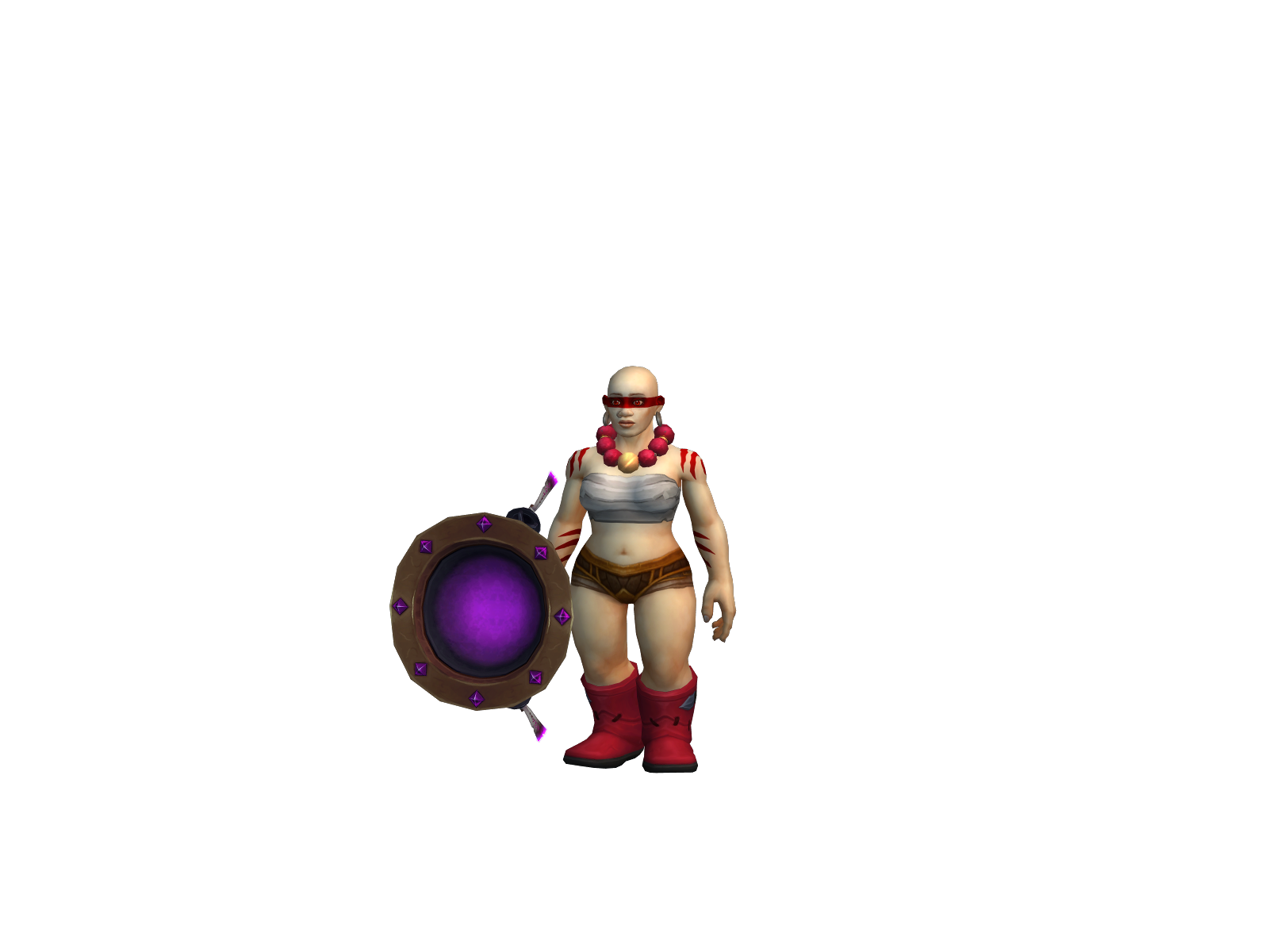 Fitschi 3D character render