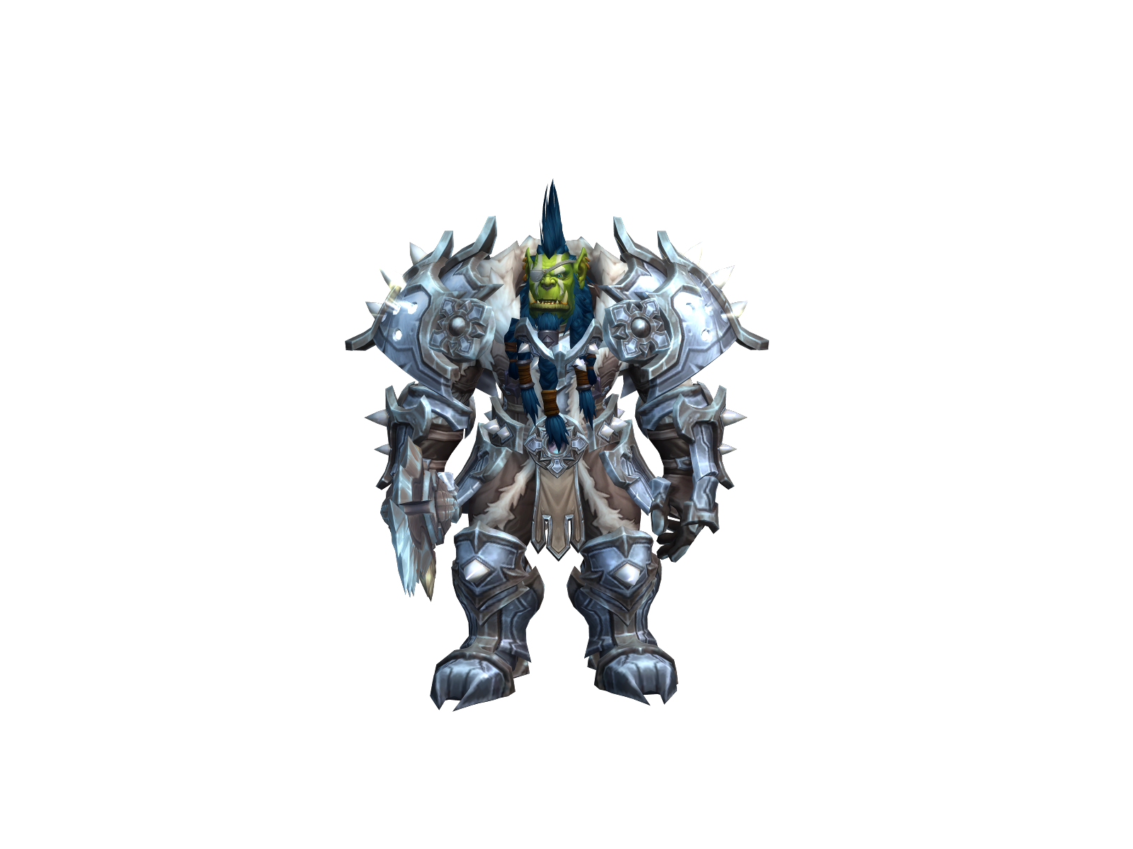 Hondzrage 3D character render