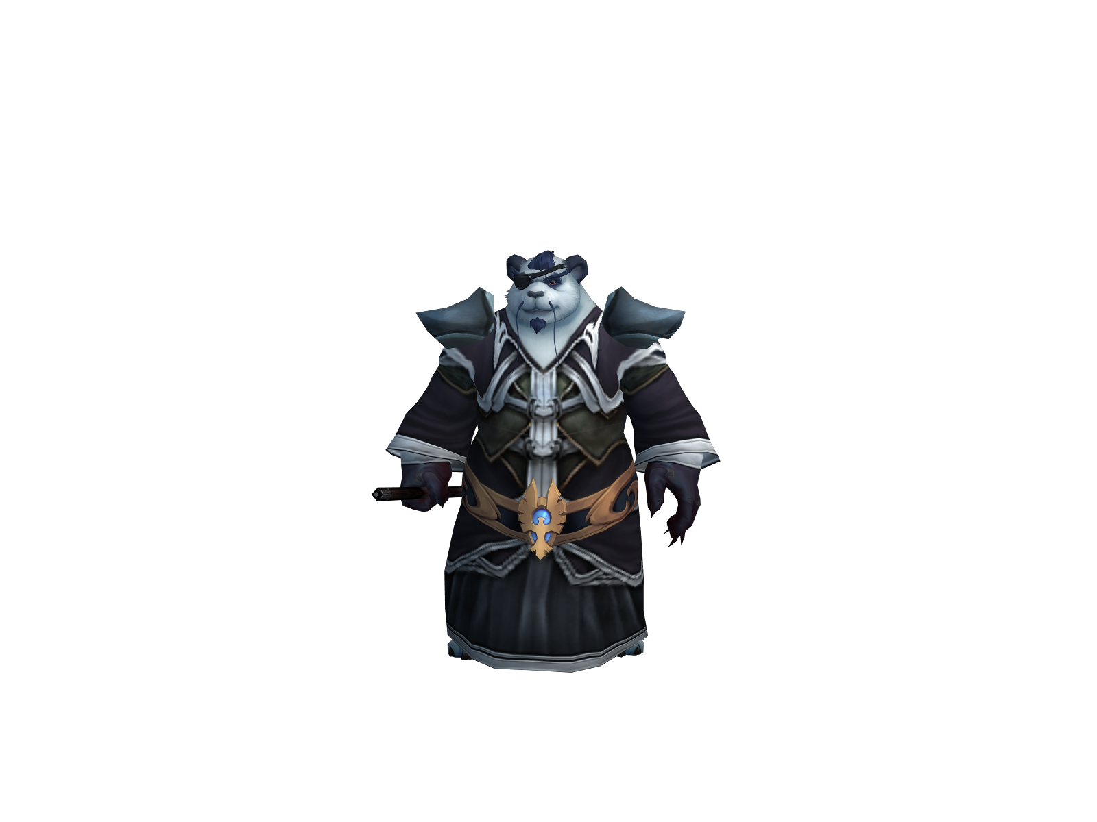 Elpandas 3D character render