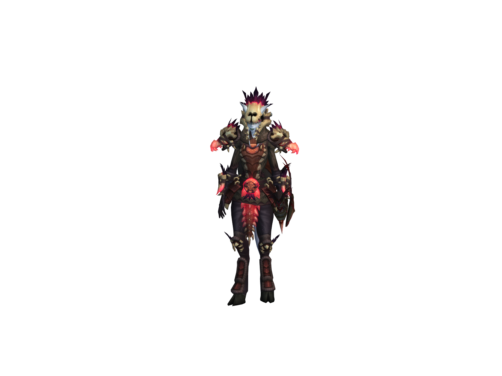 Misfires 3D character render