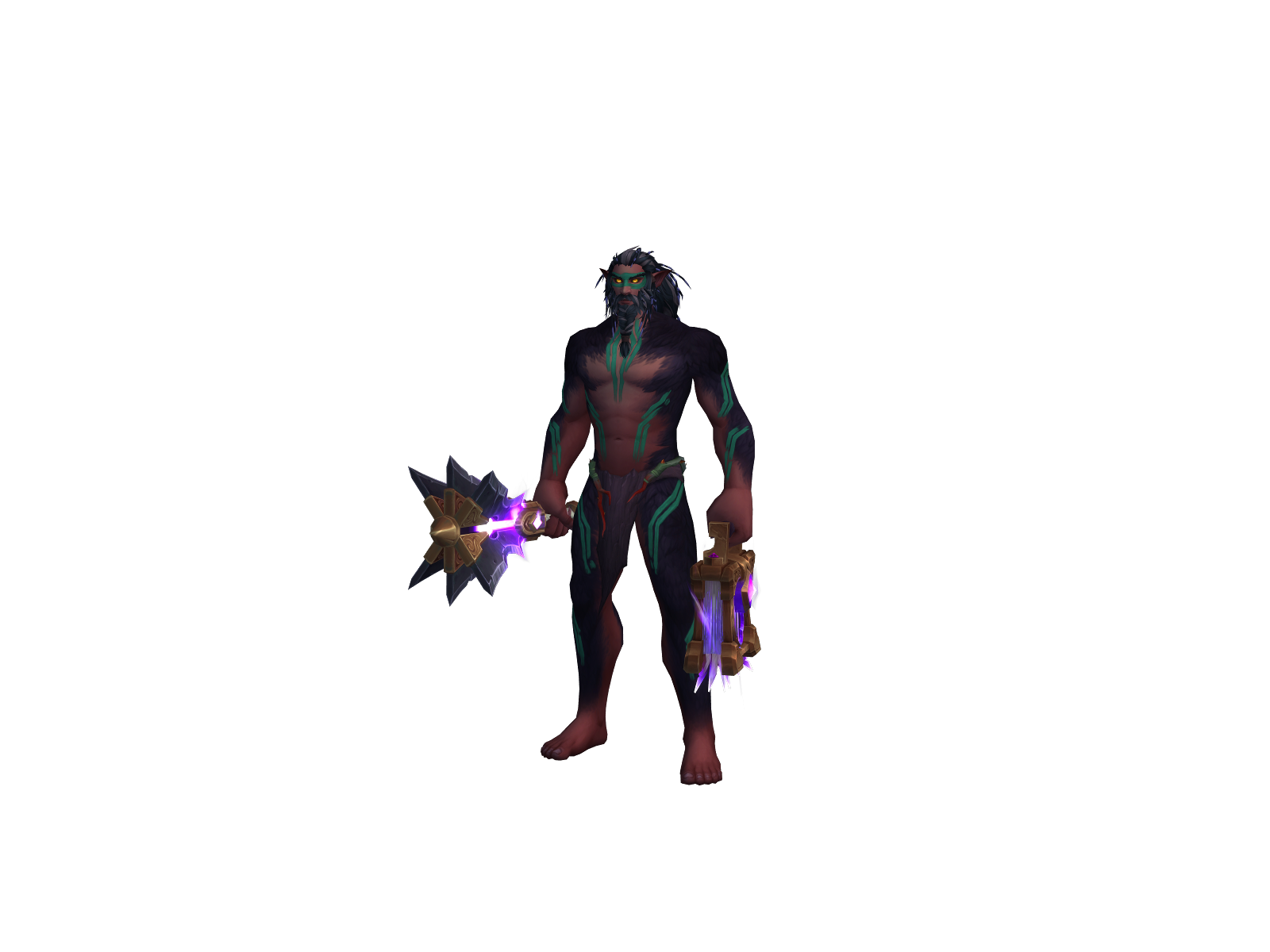 Sqwertybutt 3D character render