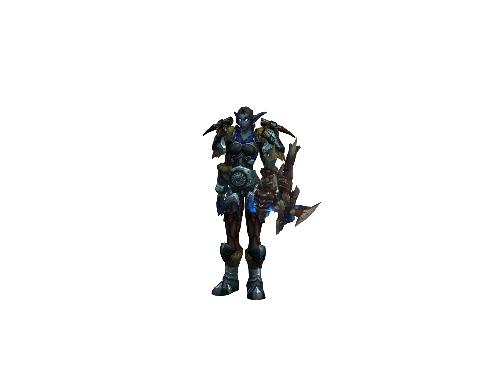 Blakkz 3D character render