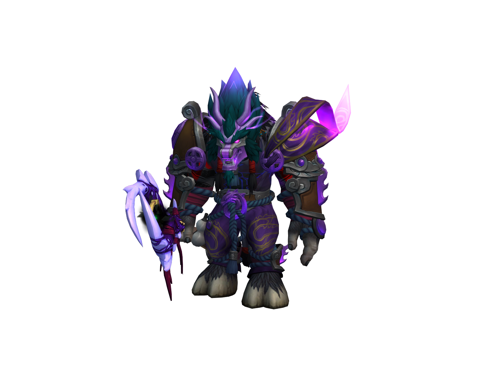Uncuredham 3D character render