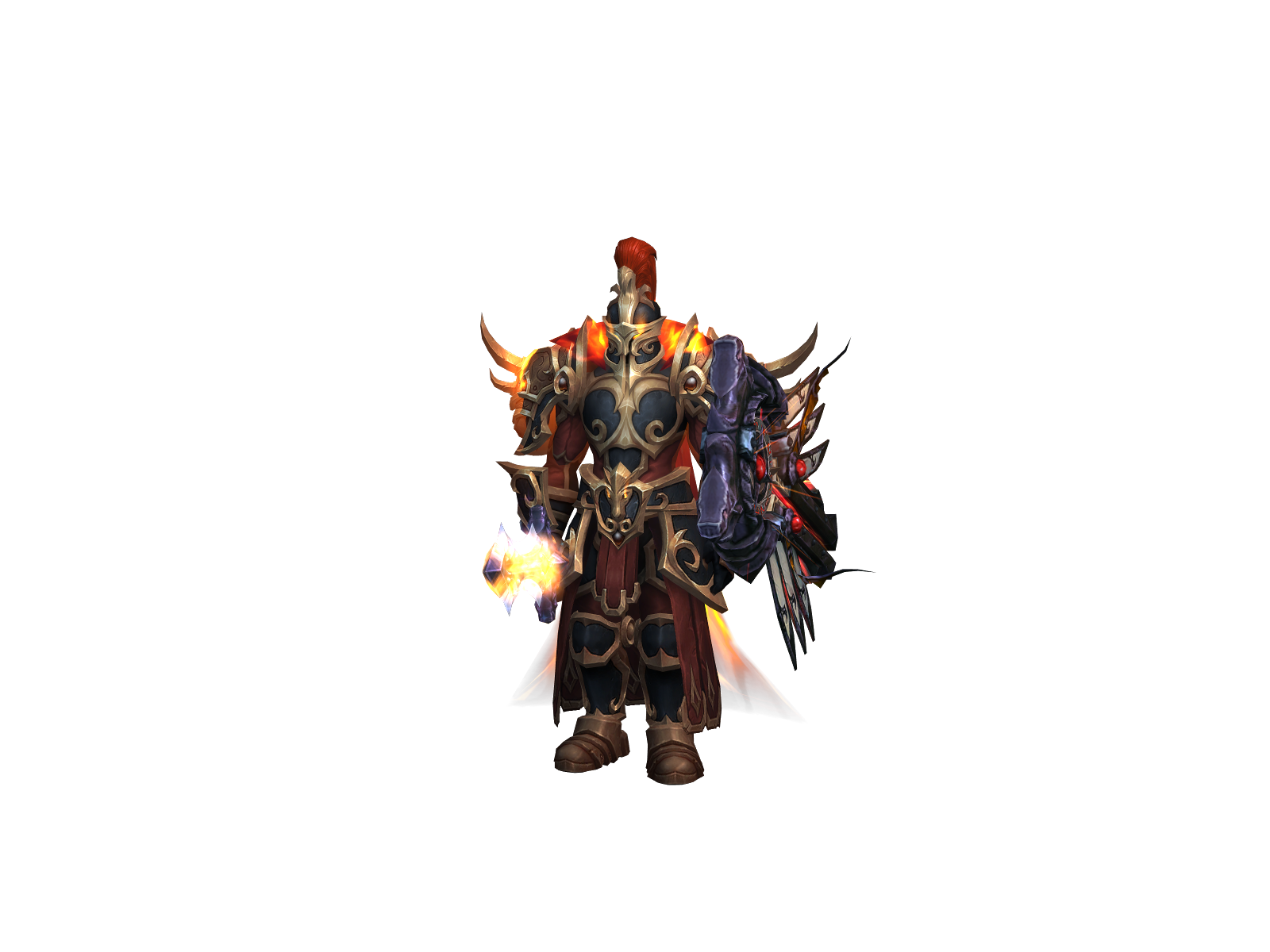 Contrivance 3D character render