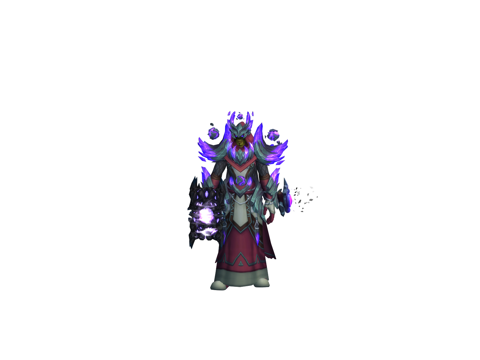 Creamshock 3D character render