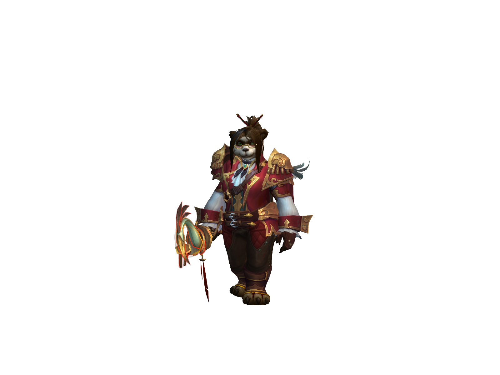 Npqui 3D character render