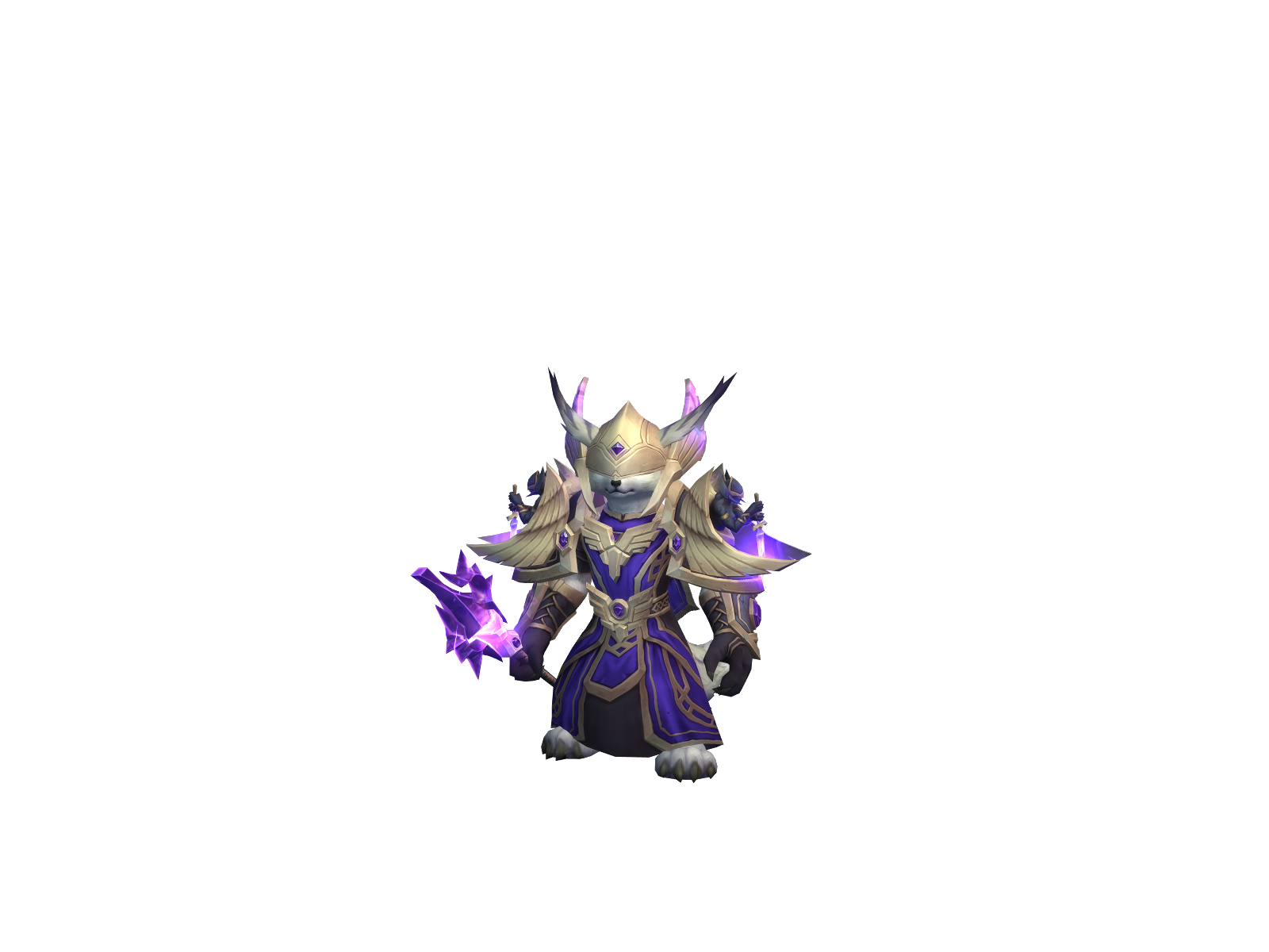 Floofies 3D character render