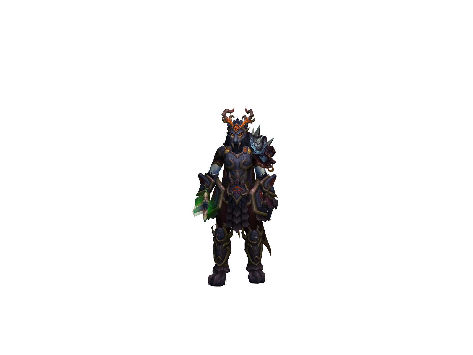 Madugrag 3D character render
