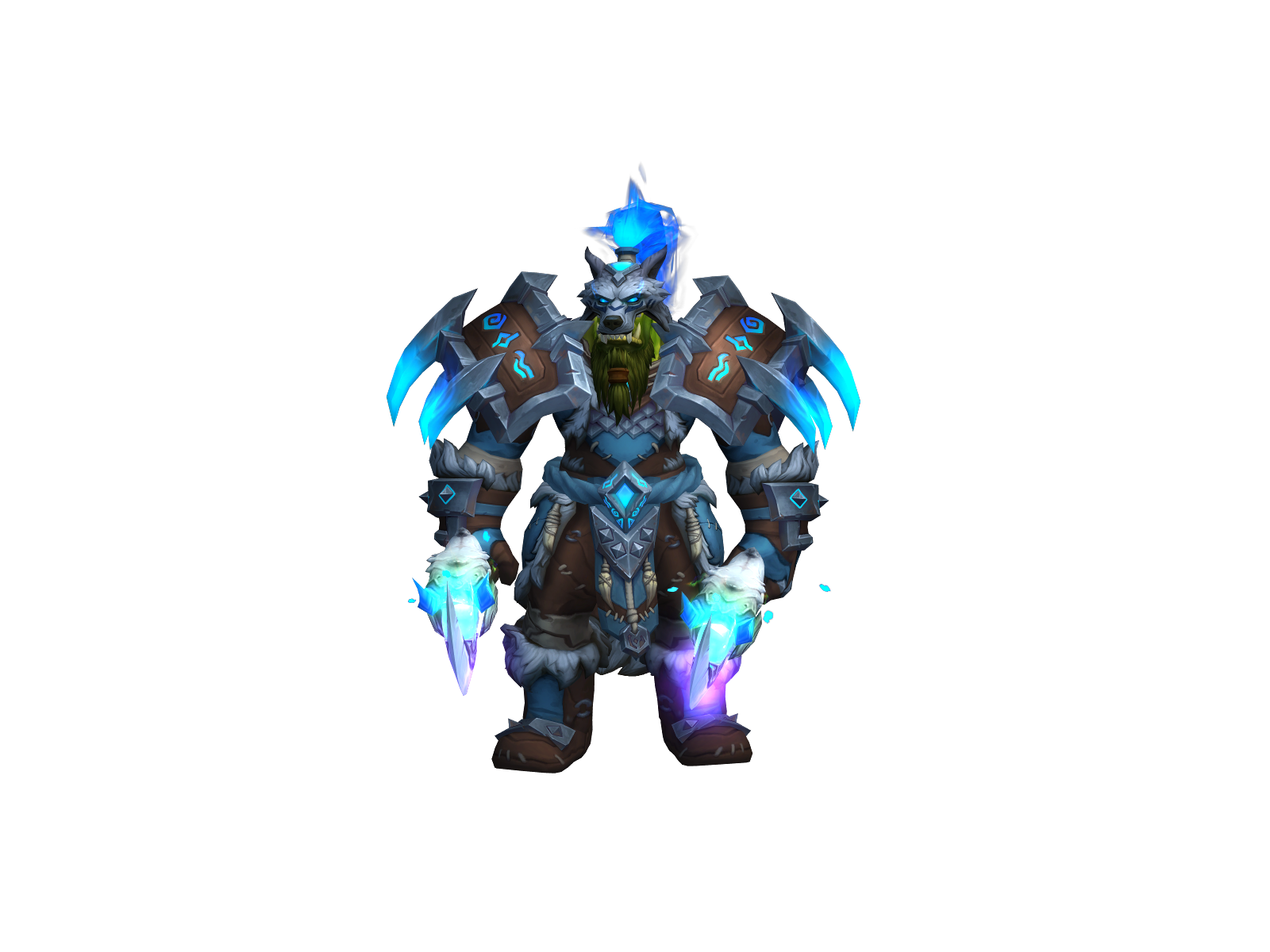 Ørcgams 3D character render