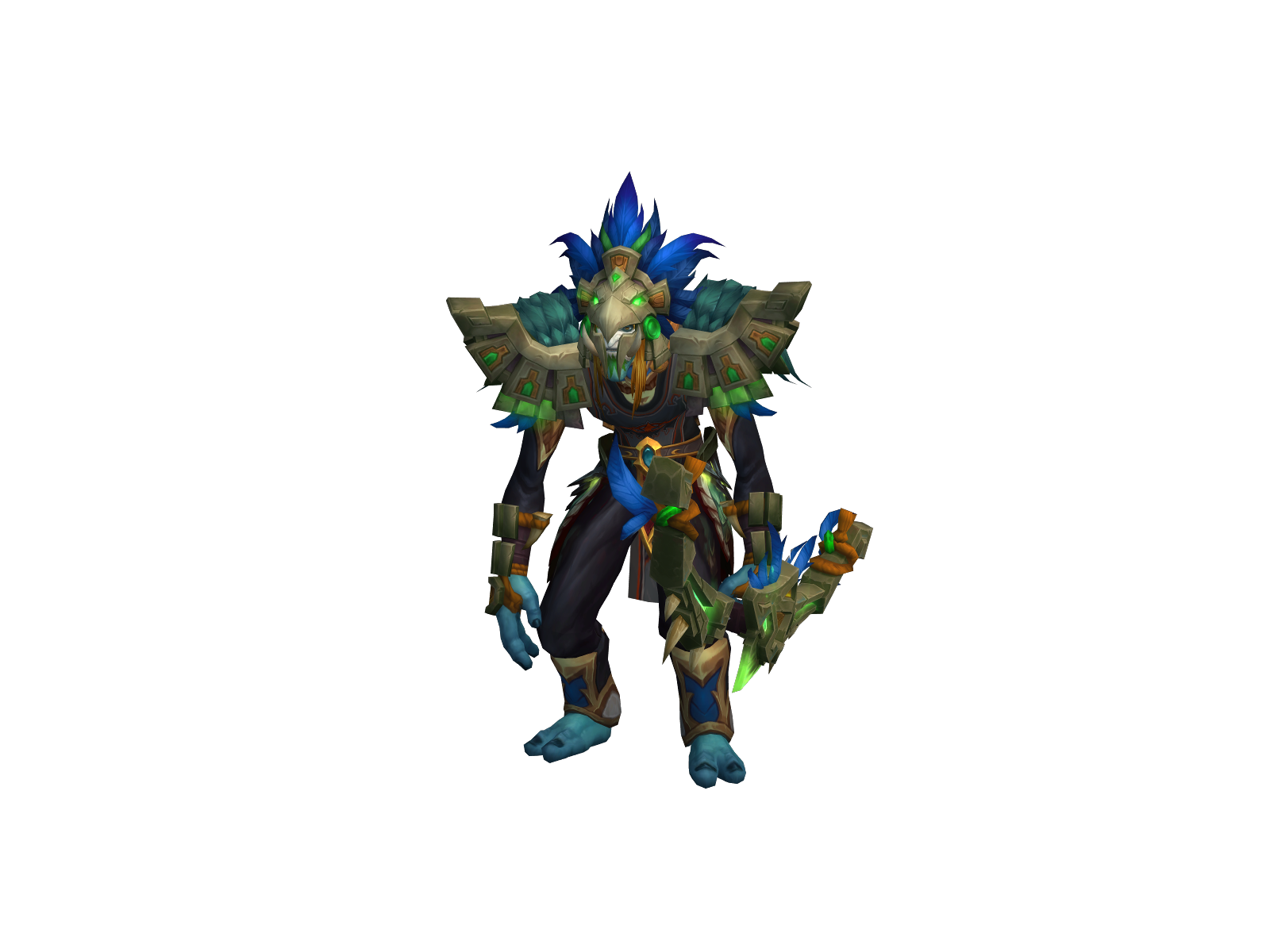 Sacasangre 3D character render