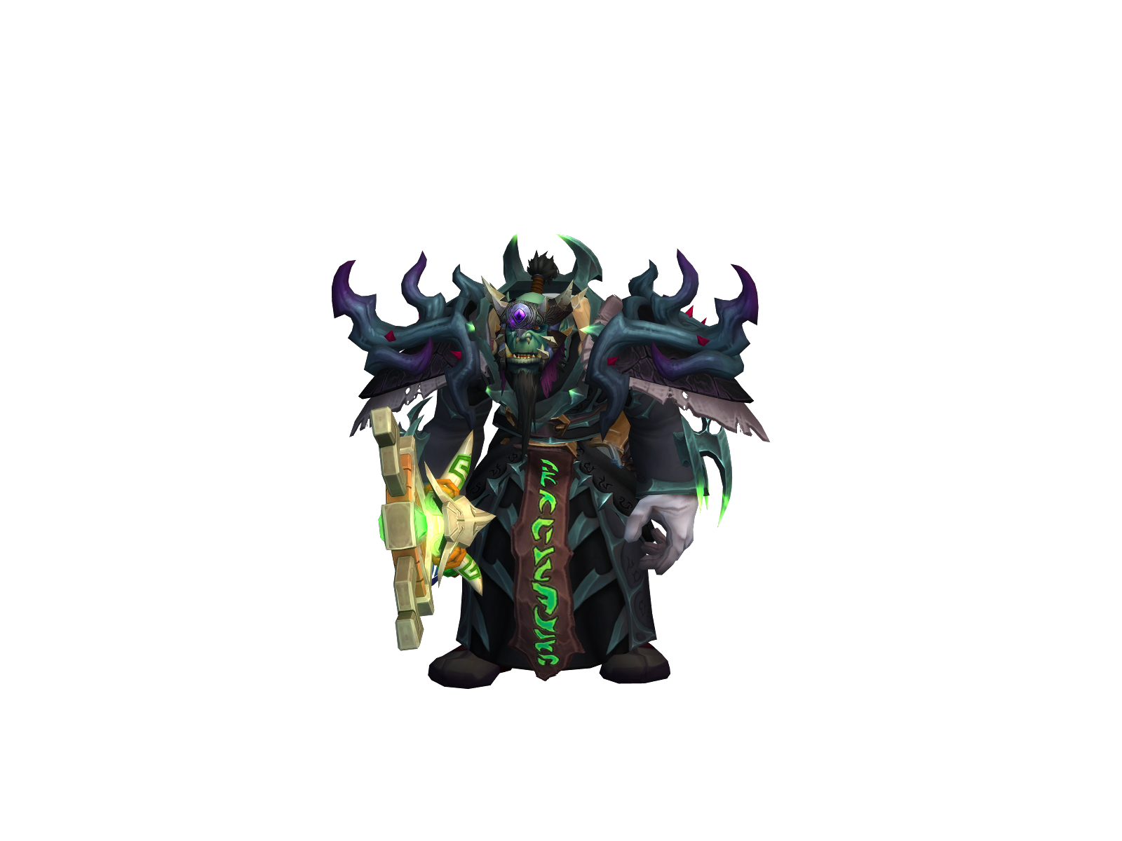 Unsu 3D character render