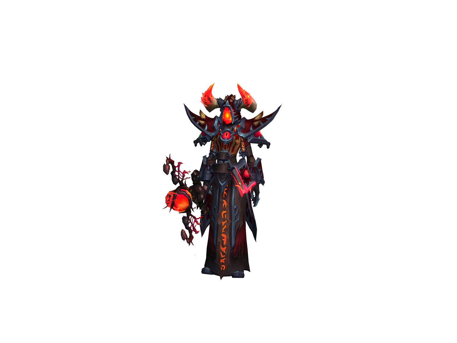 Gustington 3D character render