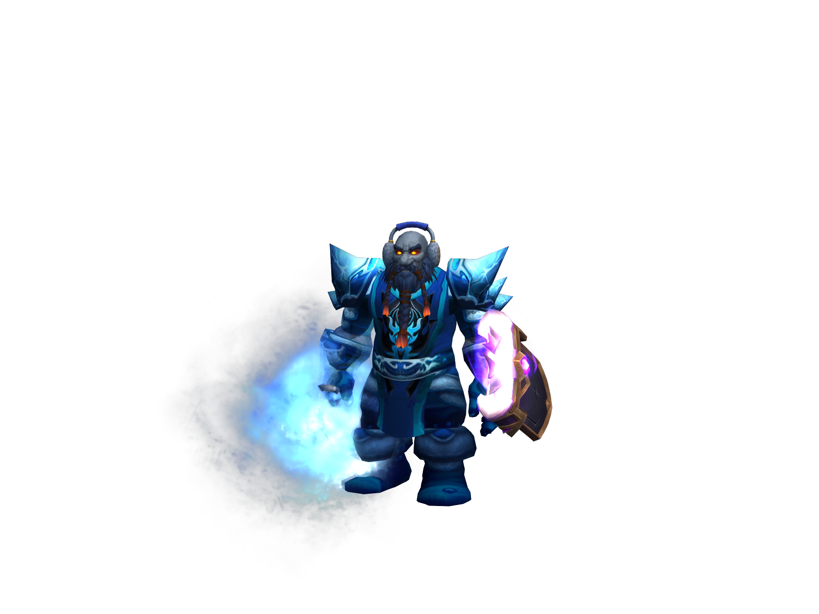 Moarshocks 3D character render