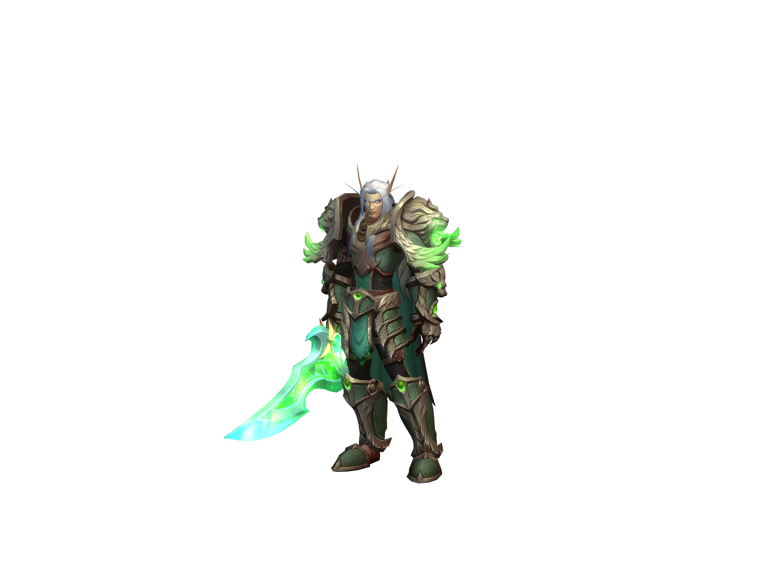 Gaelion 3D character render