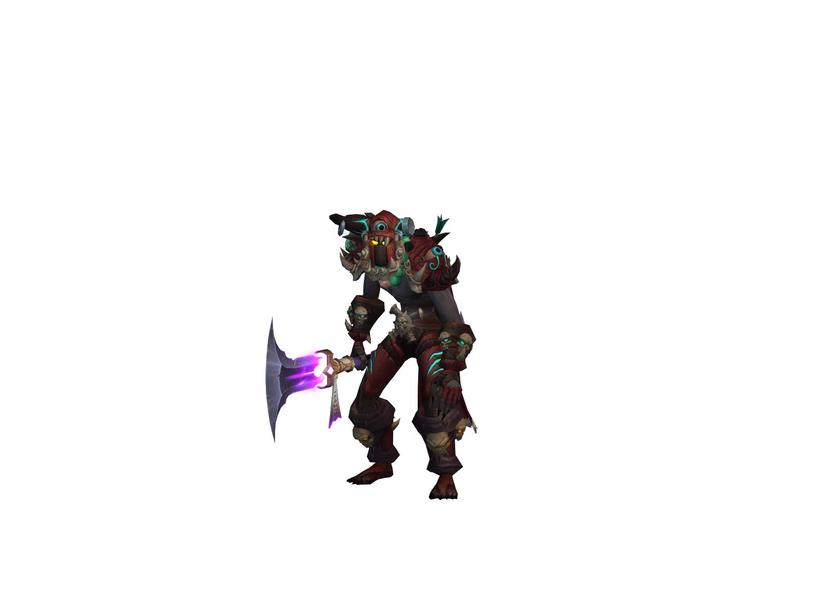 Bowzyn 3D character render