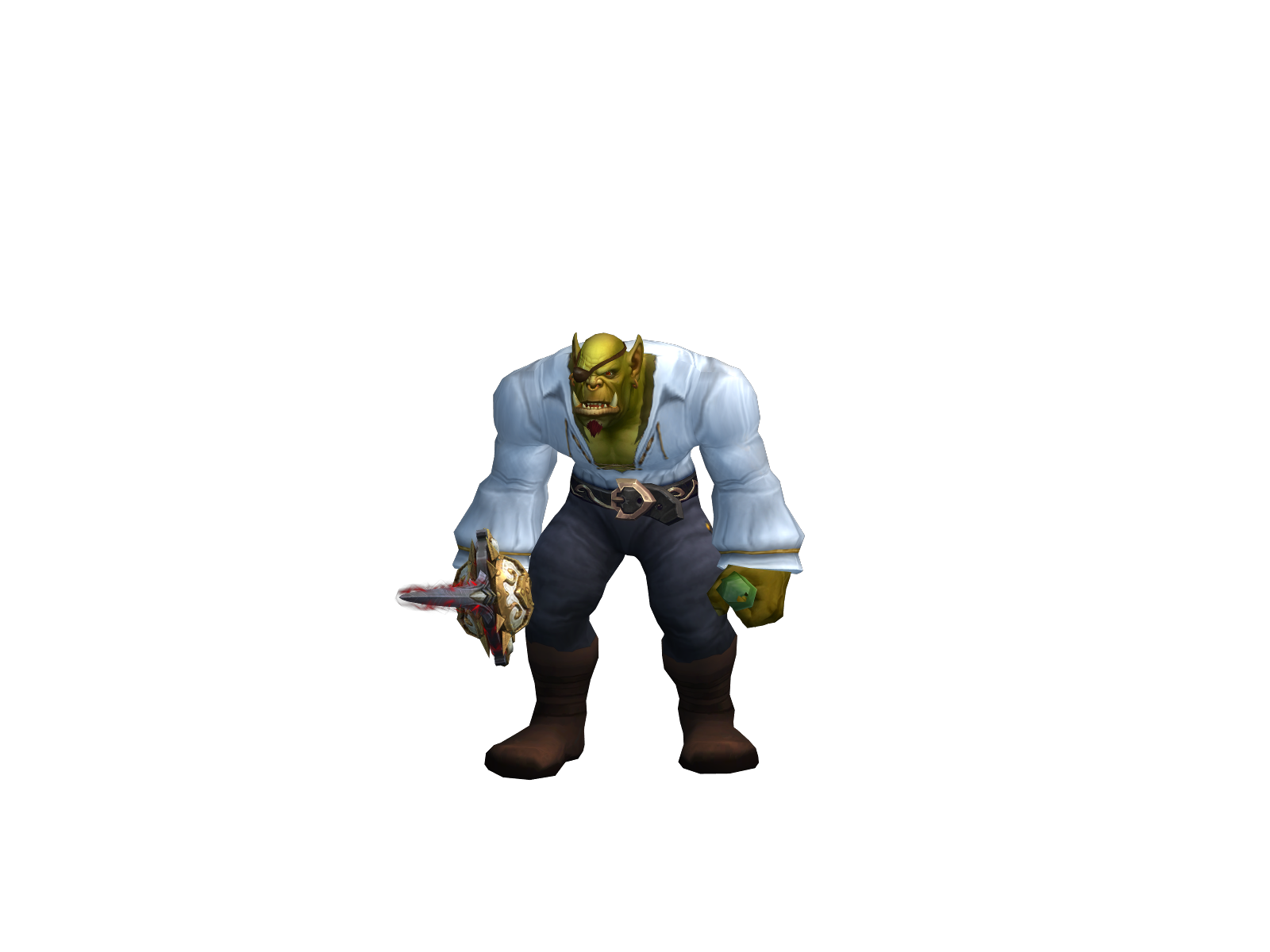 Mafi 3D character render