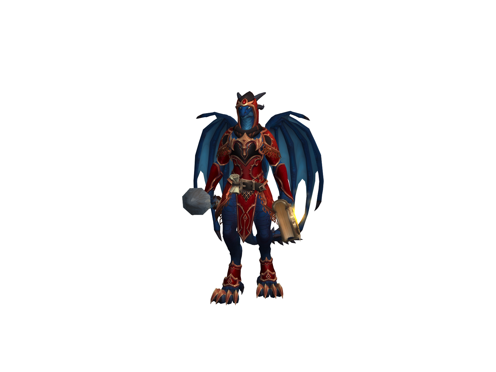 Gloppy 3D character render