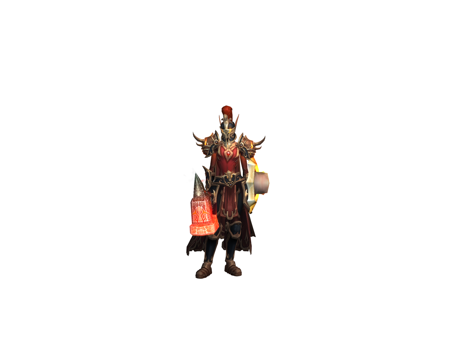 Holyheaters 3D character render