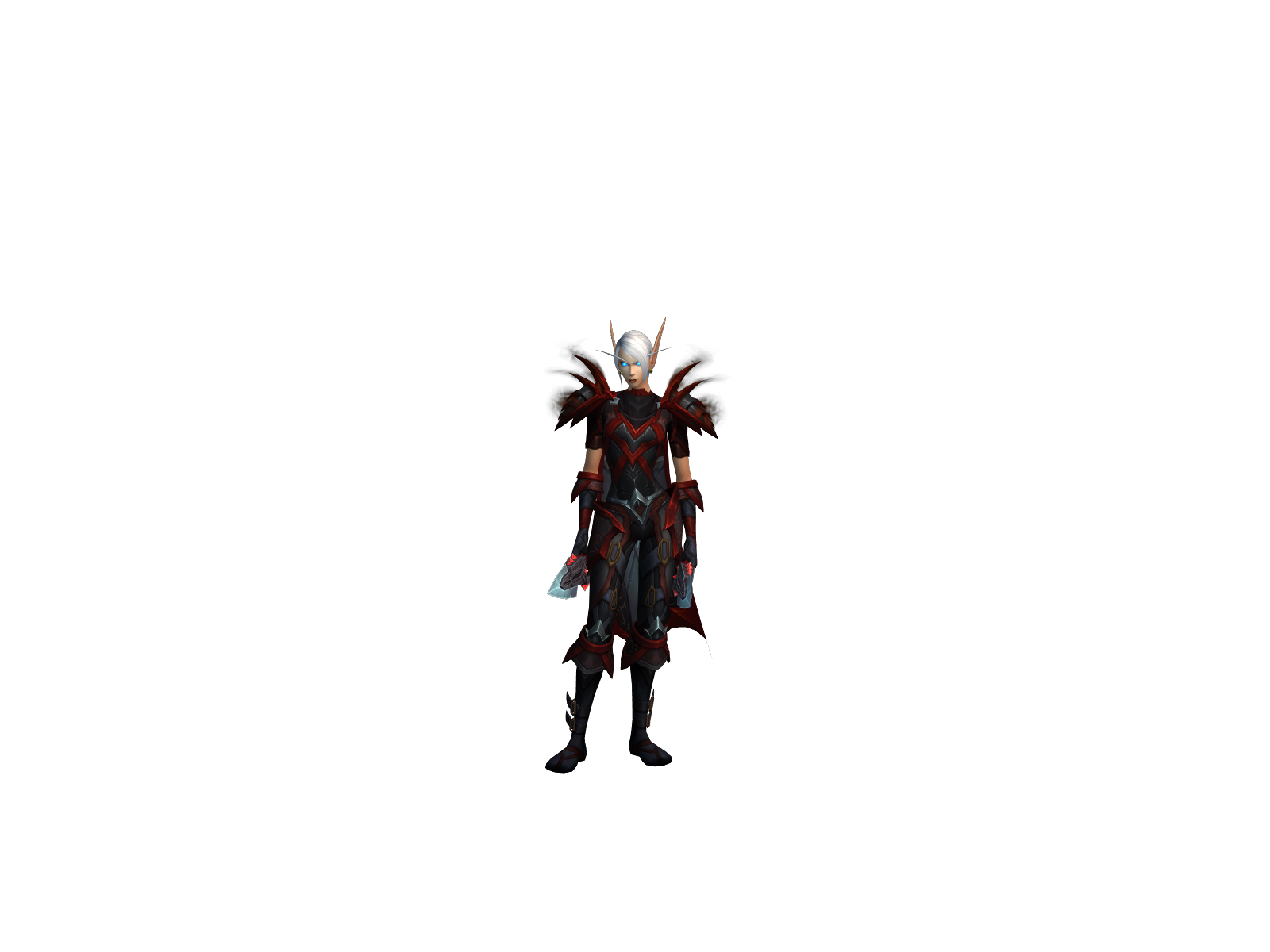 Mylfania 3D character render