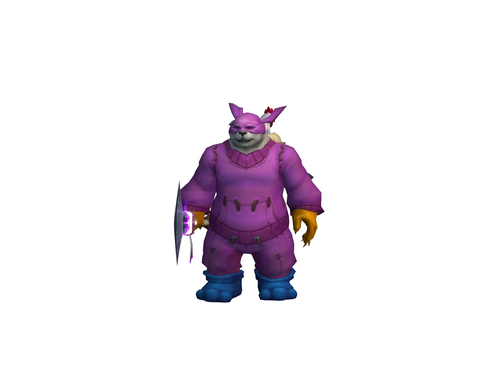 Chunkdiddly 3D character render