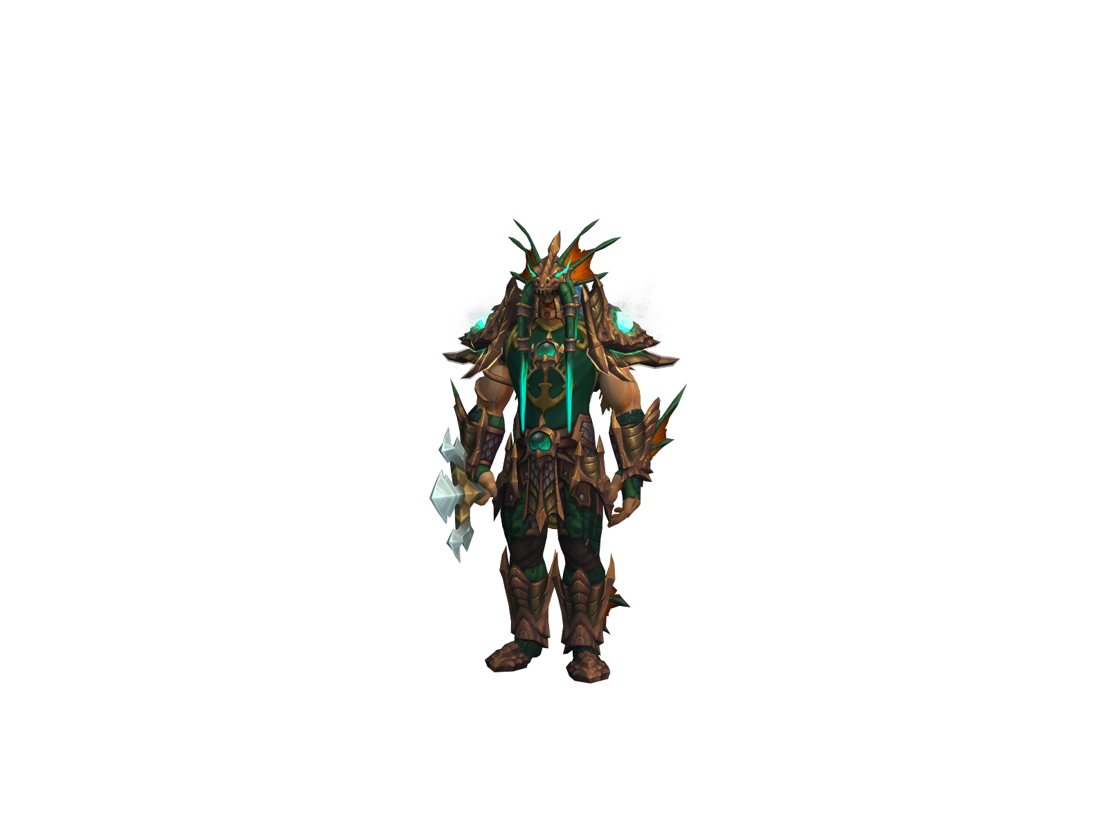 Mammouth 3D character render