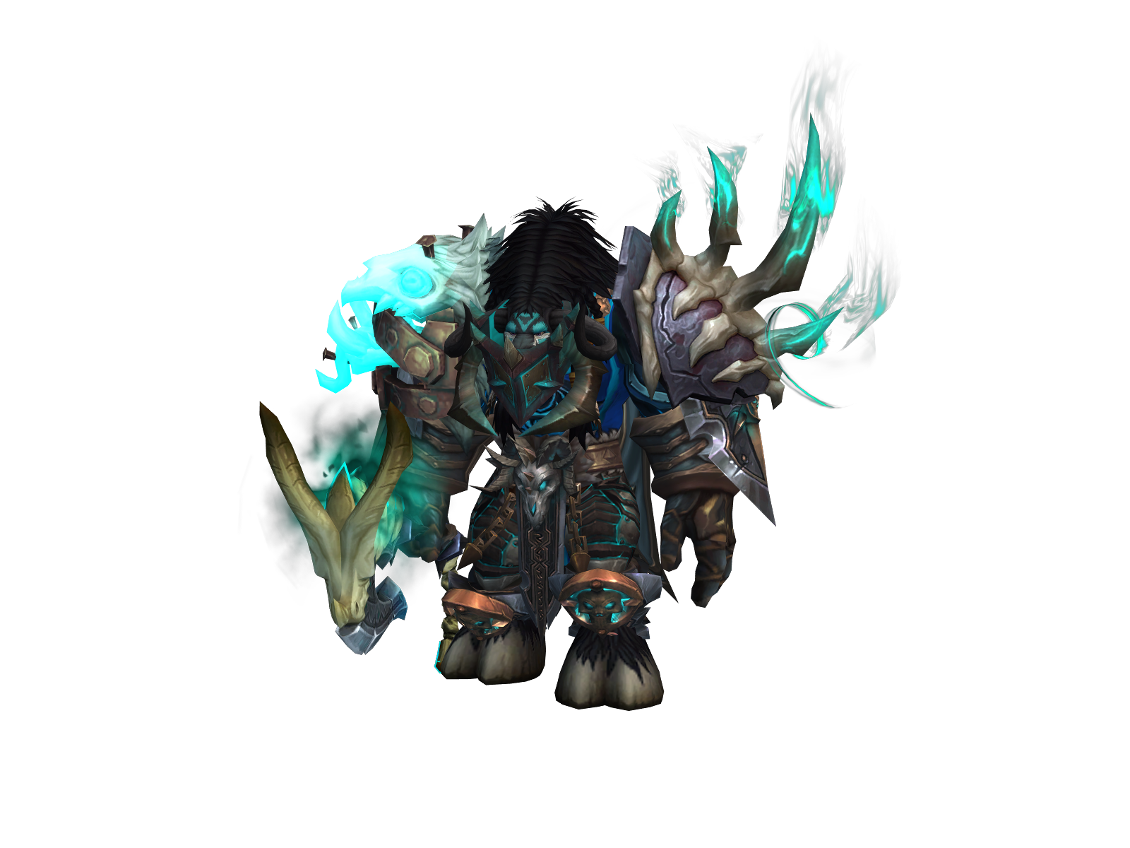 Trikah 3D character render