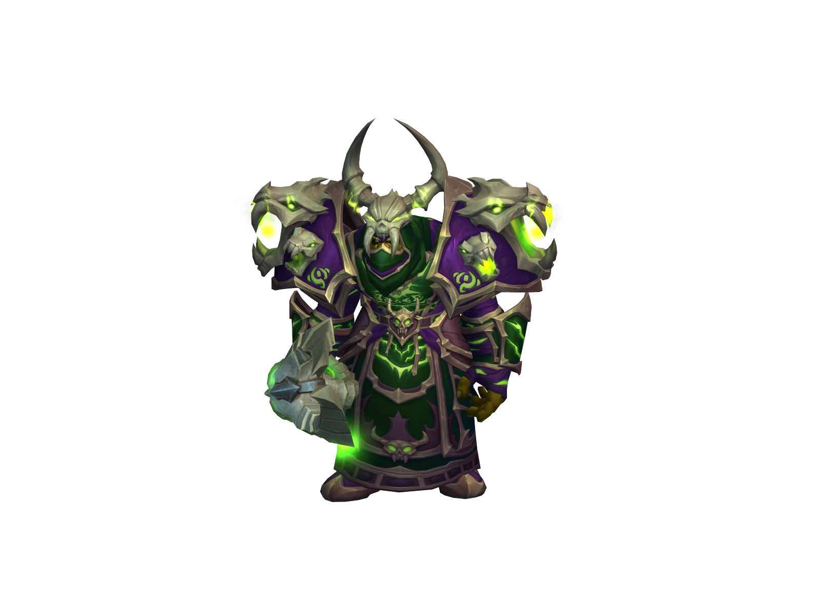 Hollowsage 3D character render