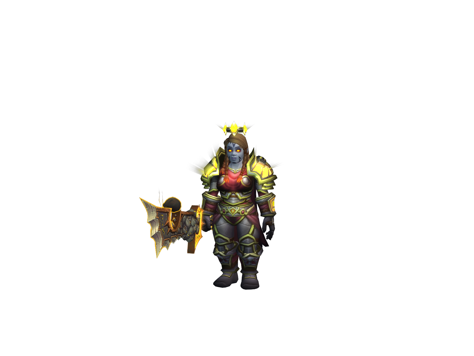Trialeice 3D character render
