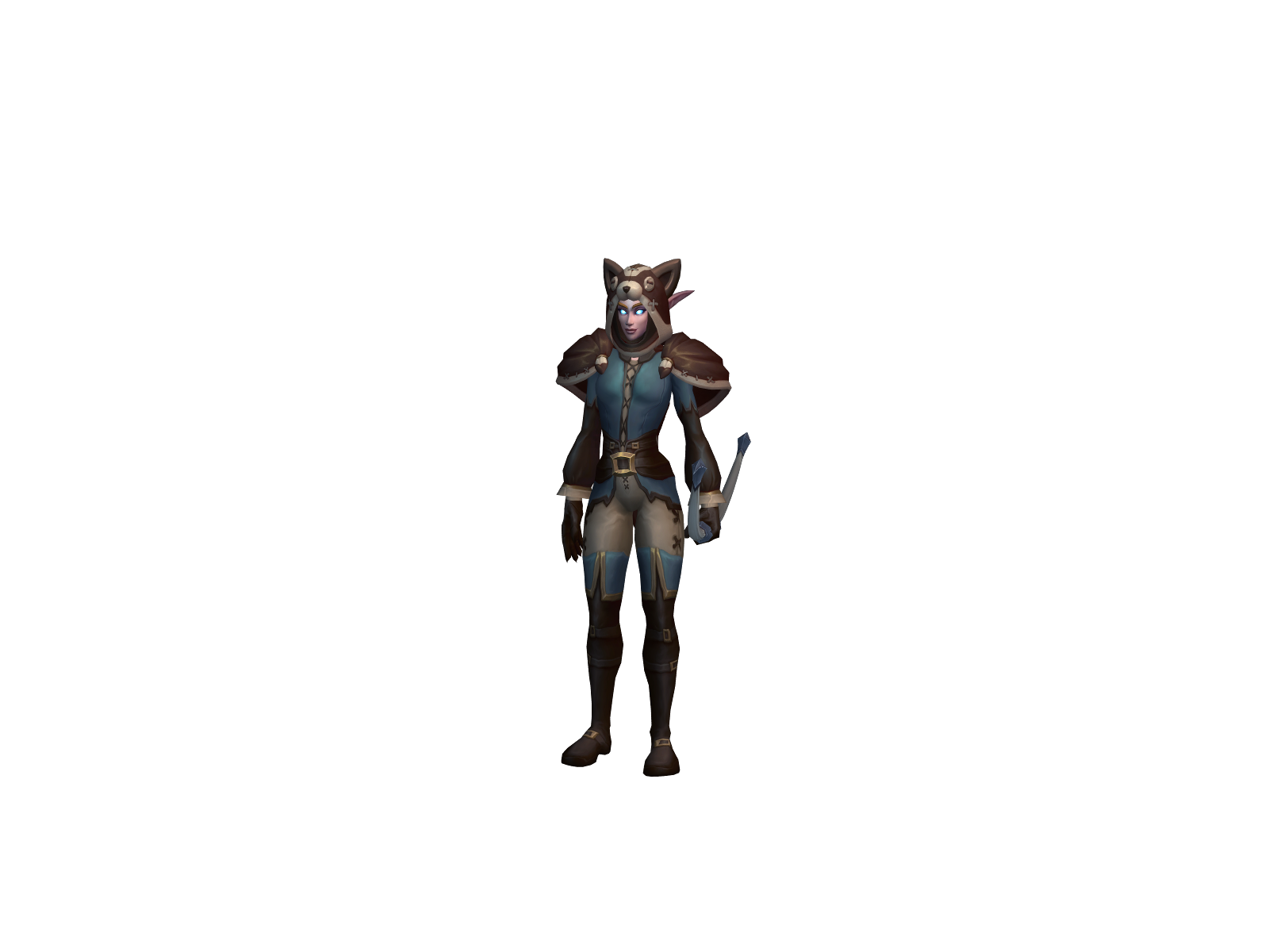Snakehandler 3D character render