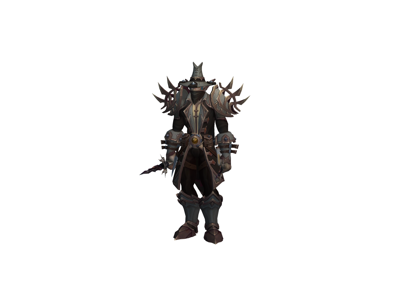 Seraphax 3D character render