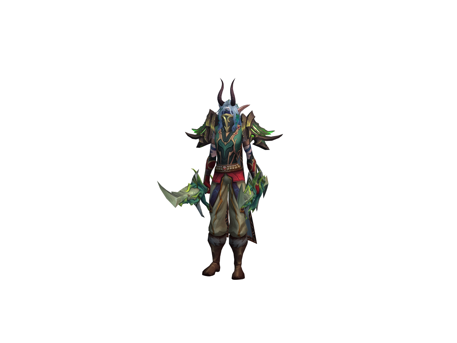 Aztcflkrgoon 3D character render