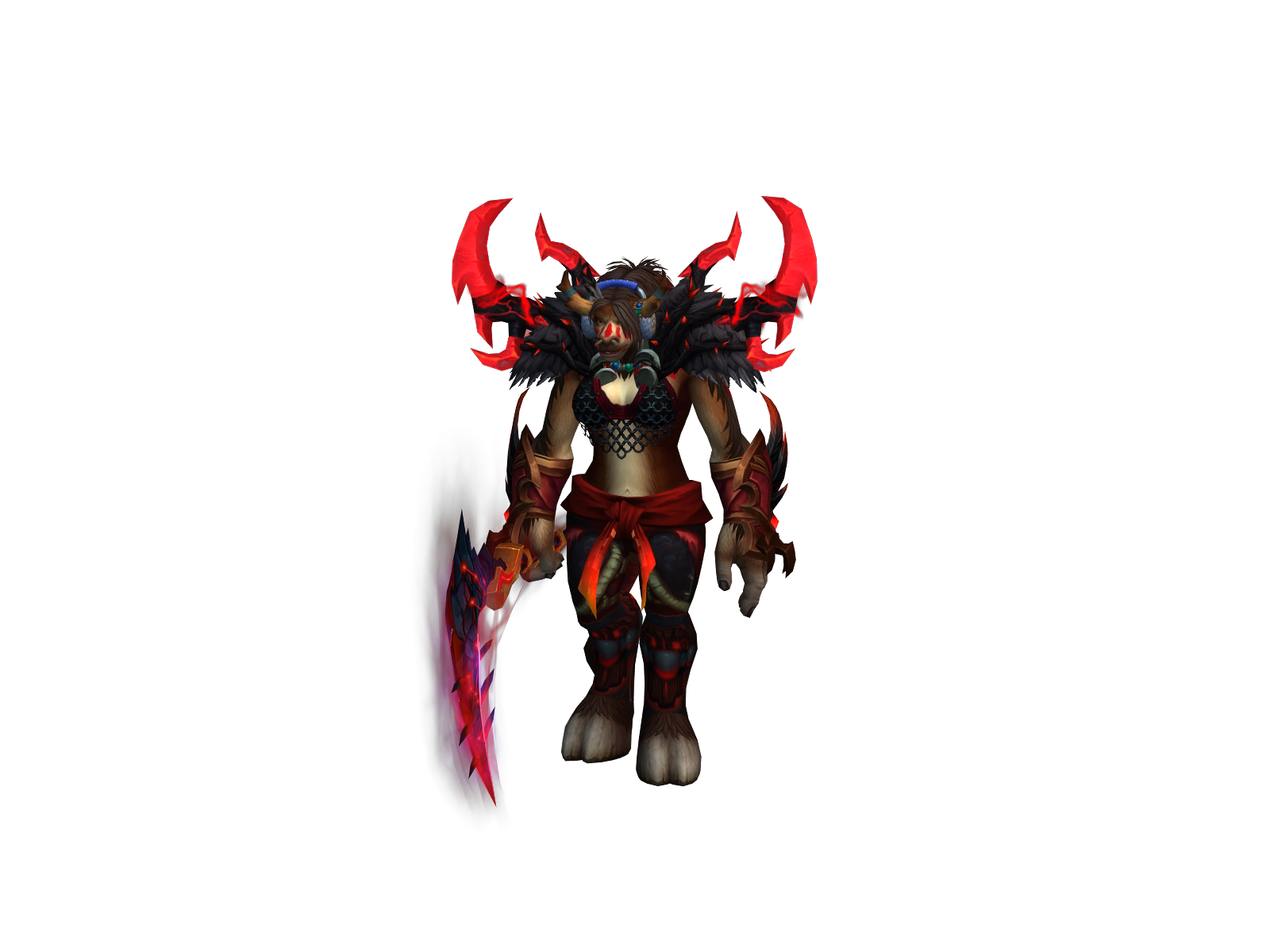 Leitosa 3D character render