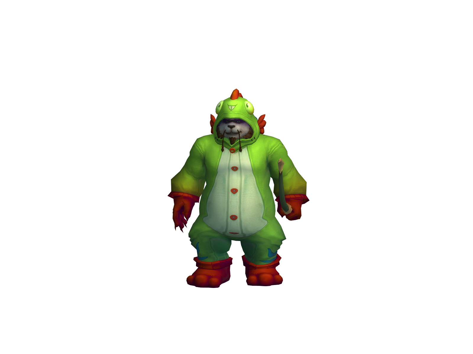 Macdo 3D character render
