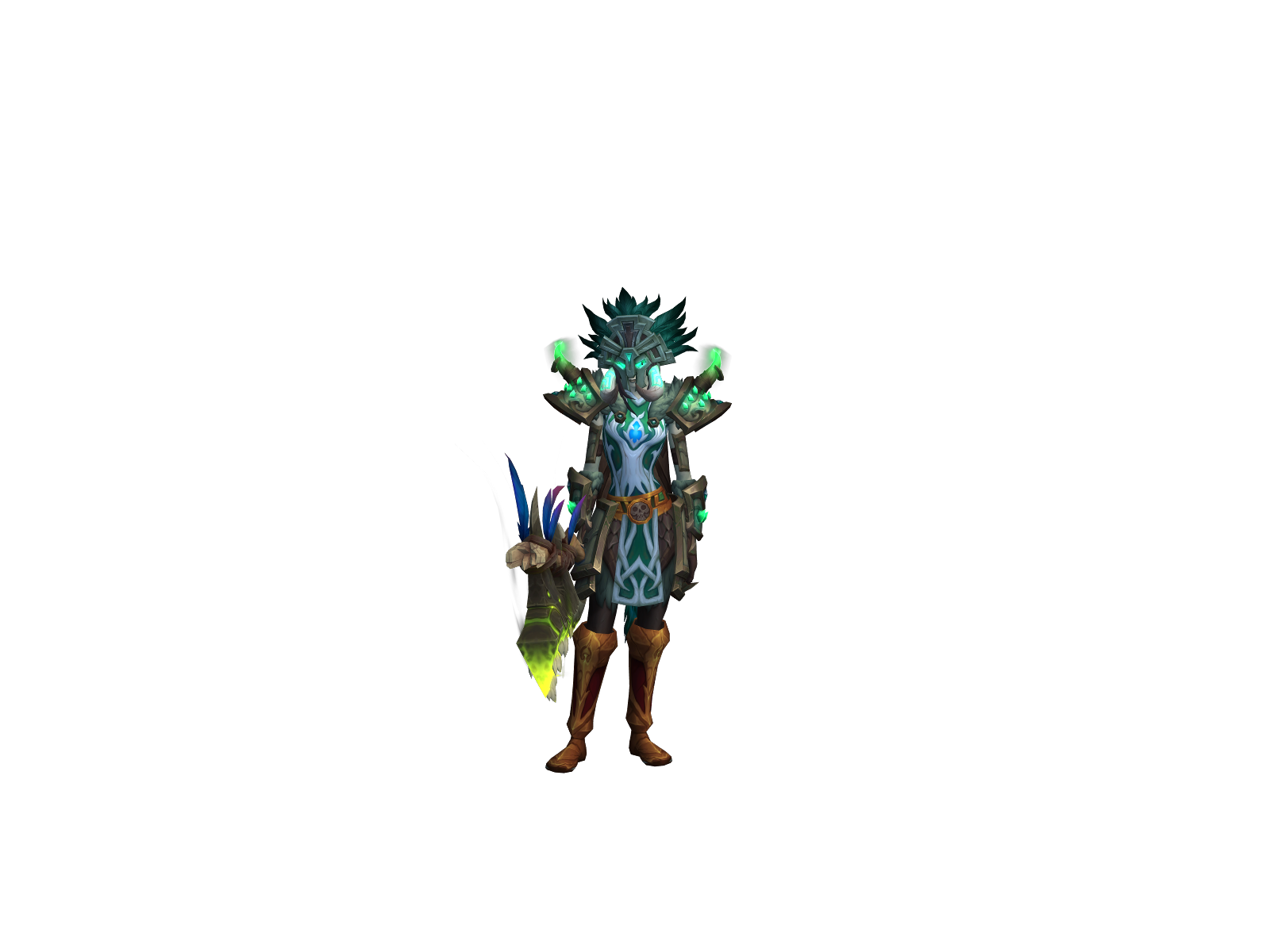 Asett 3D character render