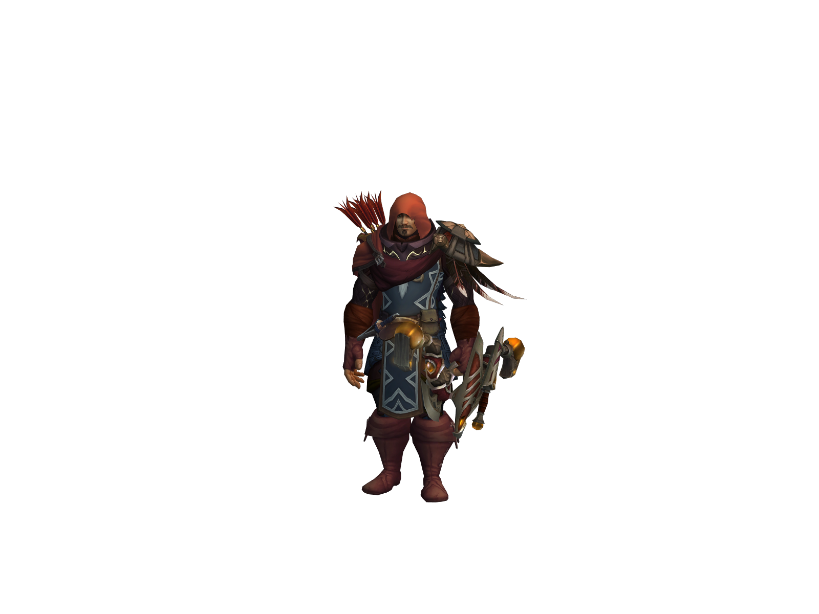 Terfs 3D character render
