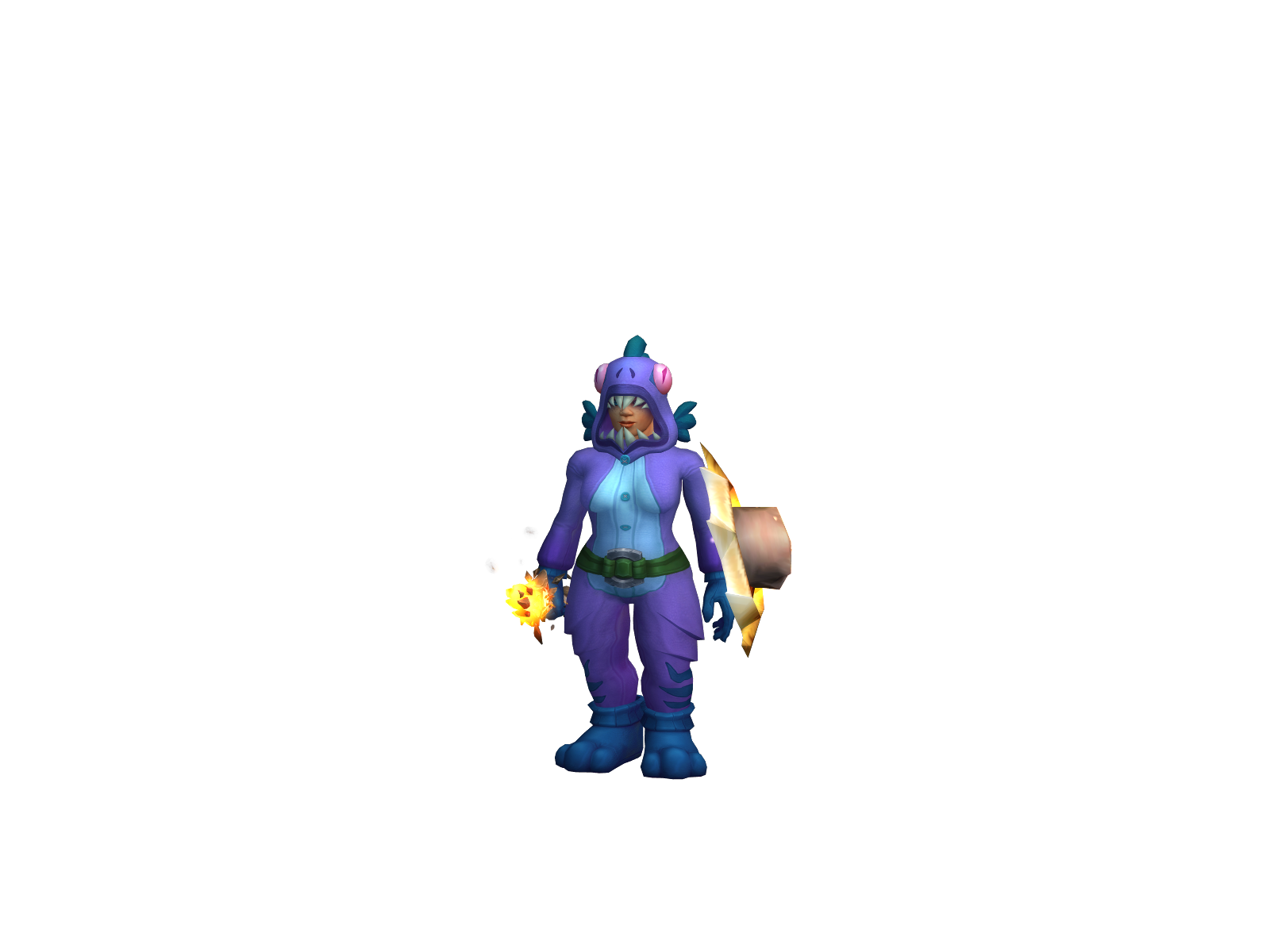 Jobysham 3D character render