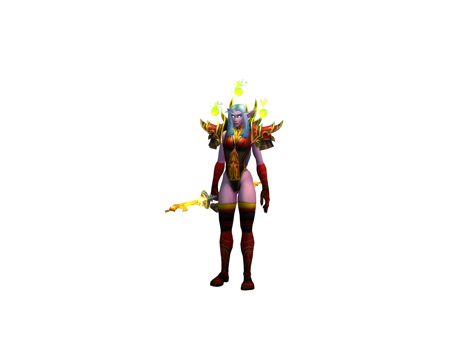 Kokowrath 3D character render