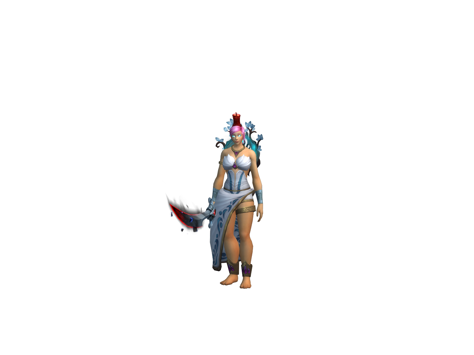 Nothingonyou 3D character render