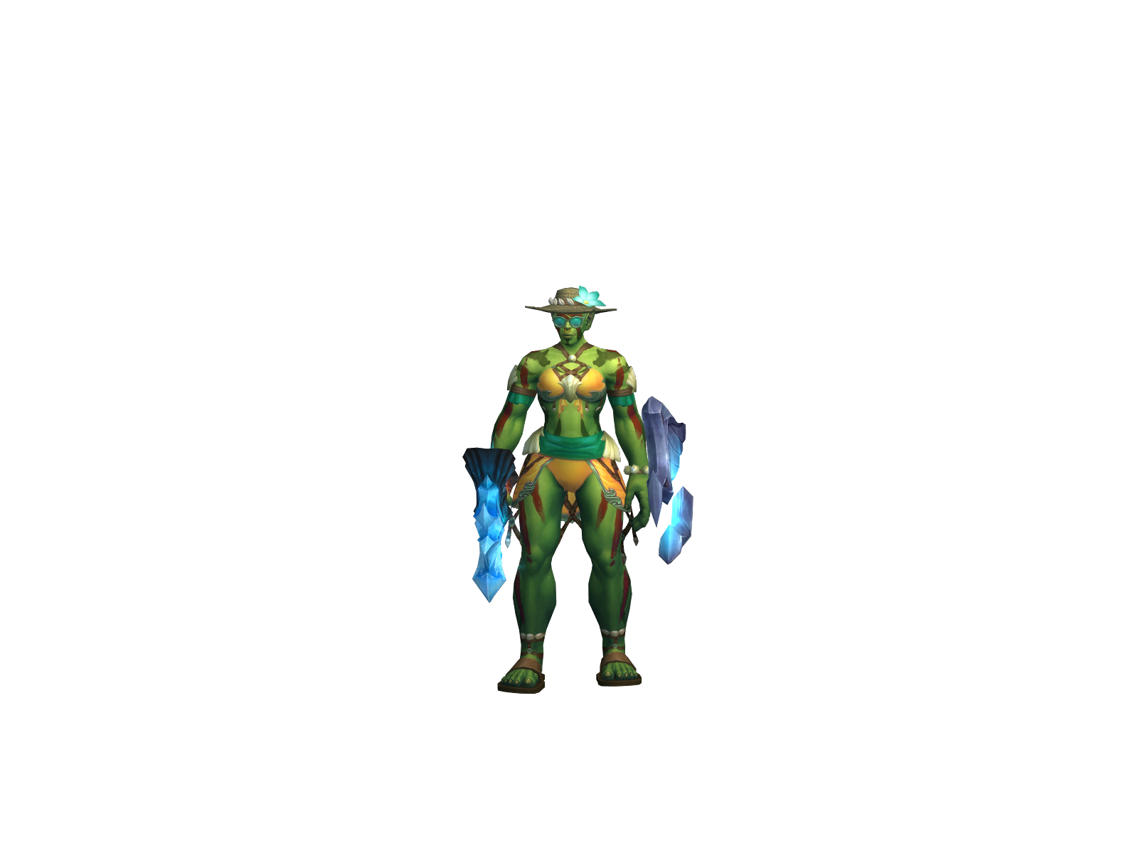 Demisuabucet 3D character render