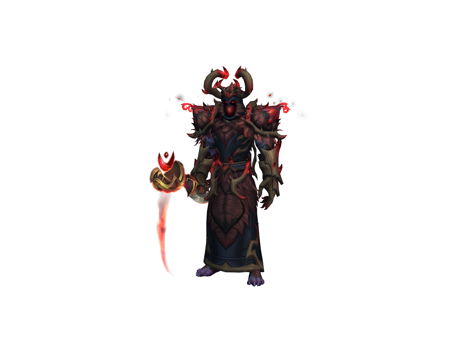 Baekin 3D character render