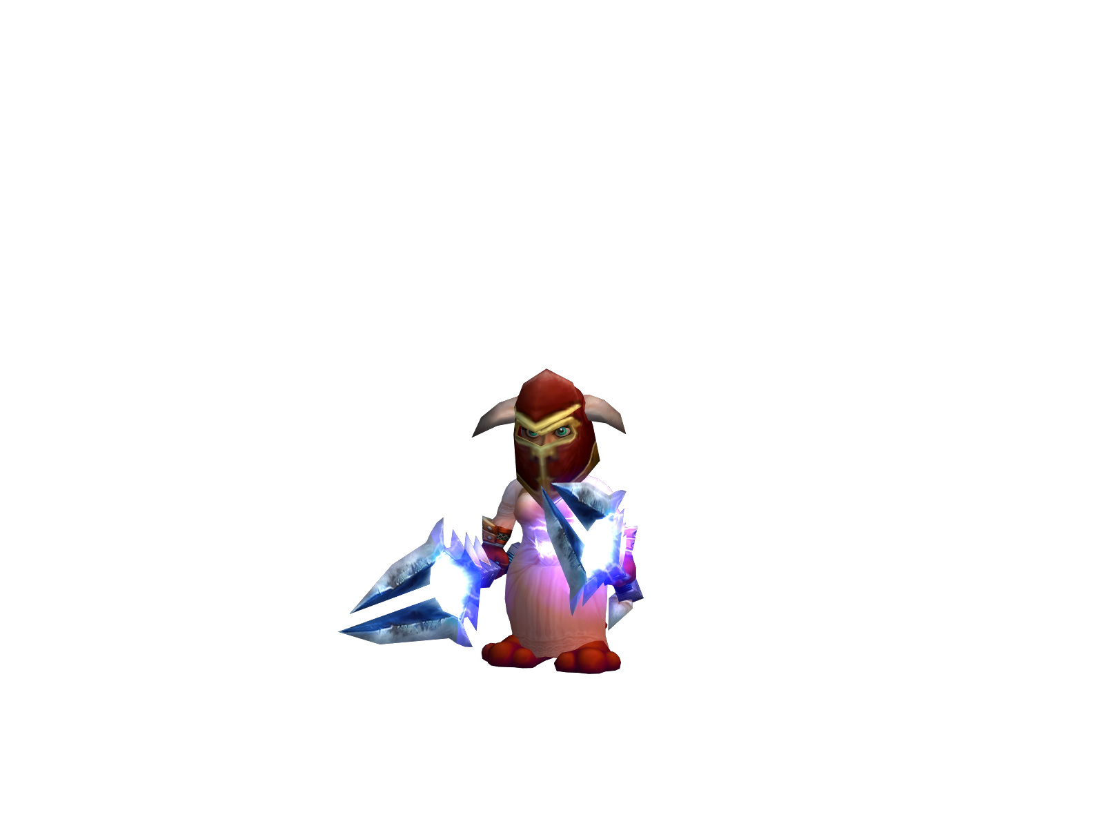 Bozo 3D character render